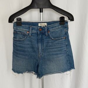 Madewell Blue Jean Shorts